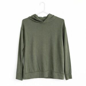 $55 Retail – Offline by Aerie Olive Green Pullover Hoodie Sweatshirt